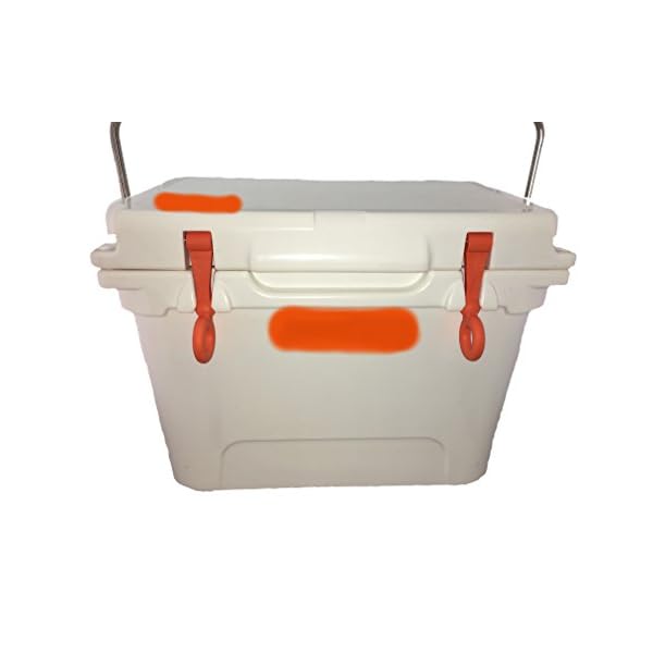 Cooler Lid Latch 2 Custom Orange Lid Latches Replaces The TLatch on