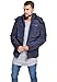 Produktbild Urban Classics Herren Hooded Puffer Jacket with Quilted Interior Jacke, Navy, M