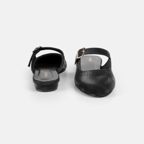 Image of Mochi Women's Black Slipper Flip Flop