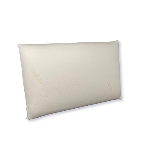 Cuscino vegetale ergonomico 45 x 70 Memoria di forma Mantenimento dei cervicali Federa sfoderabile e gestione dellumidità I lavabile in lavatrice a 40 °C