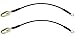 PT Auto Warehouse TC-CH001-P - Tailgate Lift Support Cable, 18 1/8" - Left/Right Pair