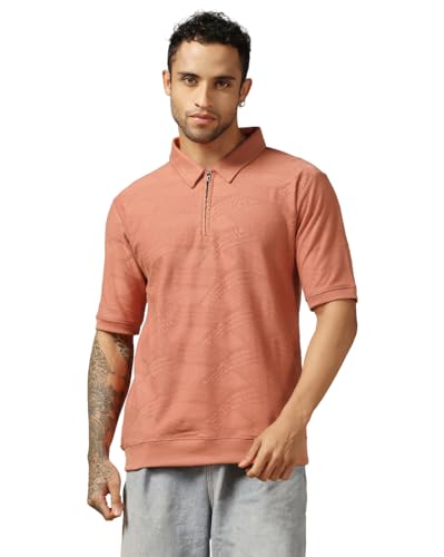 Image of Leriya Fashion Mens t Shirt | Textured t Shirts for Men| Oversized t-Shirt for Men