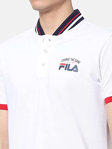 Image of Fila Mens Ian WHT Polo