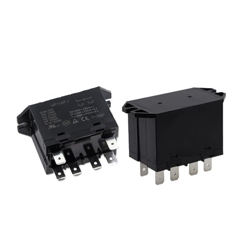 Relais 12V HF116F-1-012DF-2HTF de puissance à deux jeux de contacts normalement ouverts 25A