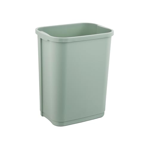 keeeper Mülleimer mit Schwingdeckel, 10 l, 25,5 x 19 x 38 cm, Swantje, Grün (Nordic Green)