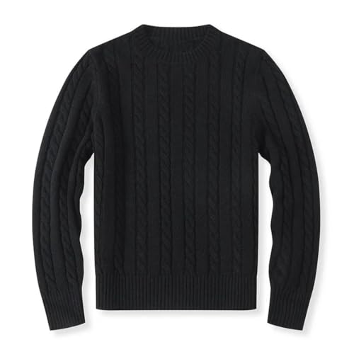 Men’S Round Neck Pullover Knitted Sweater Fashionable Top Casual Autumn Winter Sports3