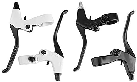 Leva del freno della bicicletta Freni in lega V Freni della bicicletta MTB Leva del freno della bicicletta Parti della manovella Accessori Leve del freno della bicicletta (Colore : Bianca) (Nero)