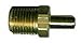 Anderson Metals 57068-0202 0.12 x 0.12 in. Brass Mini Hose Barb Insert44; Pack of 1010