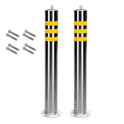 ���ԏ�|�[�� 2�_�Z�b�g �p�[�L���O �|�[�� MumuElf �e�B�X�e�����X�X�`�[�� �Փ˖h�~�x���� �Ԏ~�� ���[�A���ԏ�Ɏg�p (����60cm,���a76mm)