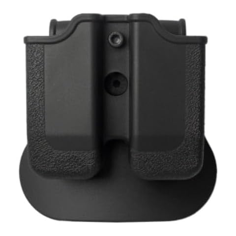 IMI Defense Double Magazine Pouch MP03, Black, IMI-Z2030BLACK Cover