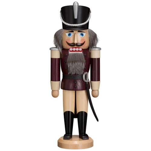 Seiffener Volkskunst | Nussknacker aus dem Erzgebirge | Husar mit...