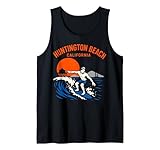 Photo Gallery surfs up huntington beach california retro uomo beach life canotta Photo Gallery surfs up huntington beach california retro uomo beach life canotta