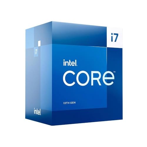Intel Core13th Gen i7-13700F Desktop Processor (16 Core (8 P-Core + 8 E-Core), 30 MB Cache, up to 5.2 GHz, LGA1700)