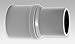 95698 Hose Cuff, 2-1/4" Thread to 2" Non-Thread [PRICE is per PART]