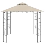 Gazebo 3 x 3 x 2,7 m, crema, 160 g/m²