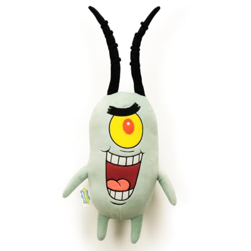 Collectibles Spongebob Squarepants Plankton Bedding Super Soft Cozy Decorative Cuddle Pillow, (Officially Licensed Product) By Franco