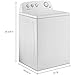 Amana NTW4519JW 3.8 Cu. Ft. White High Efficiency Top Load Washer