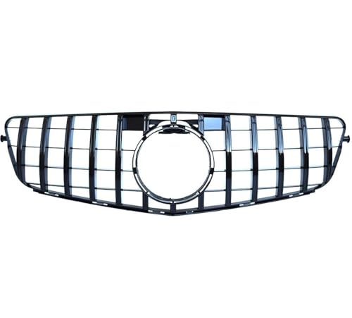 Grille avant pour Mercedes Classe C W204 calandre de pare-choc Panamericana noire
