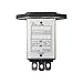 RFI Outlet Filter AC CW1D-T Type Suppressor Power Line Noise Filter with IEC Power Input, Fuse Protection, Base Mount, for Industrial Automation and Communication Equipment(CW1D-01A-T)