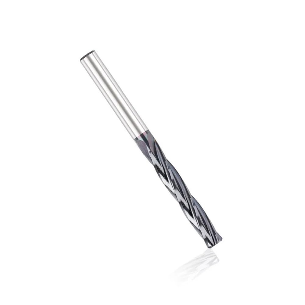 TCETVMVXR Carbide Machine Reamer 4 Flute 6 Flute Spiral Chucking Reamer Machine Cutting Tools 2 2.5 3 4 5 6 7 8 9 10mm(10x60x100-6F)