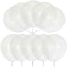 PeNeede 10pcs Super-elastic Big Clear Latex Balloons 36 Inch,Beige Transparent Large Round Balloons For Table Centerpiece/Bridal Wedding/Party Decoration