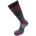 USBingoshop Mens Men Cotton Dress Socks Fun Colorful Fashion Stretchable Classic Comfort Mid Calf Crew Socks 10-13(10-13, Striped Pack of 12)