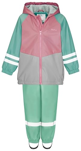 Playshoes Zweiteiliger Regenanzug Fleece-Futter, Gefütterter Matschanzug – Ansicht 3