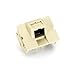 CAT5e Jack Coupler T568B Single Ivory