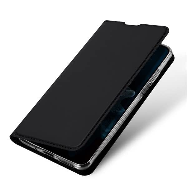 ConnectPoint Hard Flip Cover for Huawei Nova 2 Plus, Leather Wallet Book Flip Folio Stand View Cover with Card Slots and Magnetic Closure for Huawei Nova 2 Plus - Black