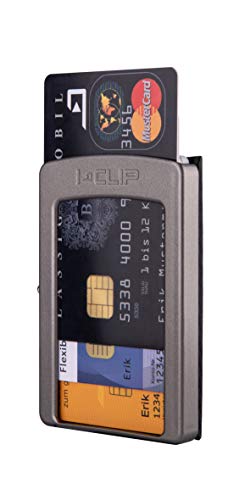 I-CLIP Original Silver Merica Urban Grey, wallet, money bag, purse, credit card case, credit card holder3