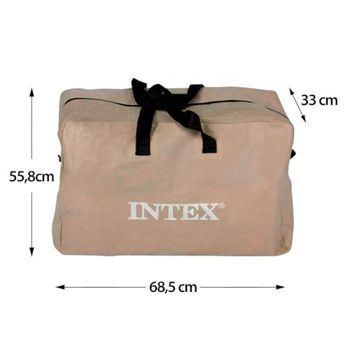 Intex Excursion 4 Set Schlauchboot - 315 x 165 x 43 cm - 3-teilig - Mehrfarbig