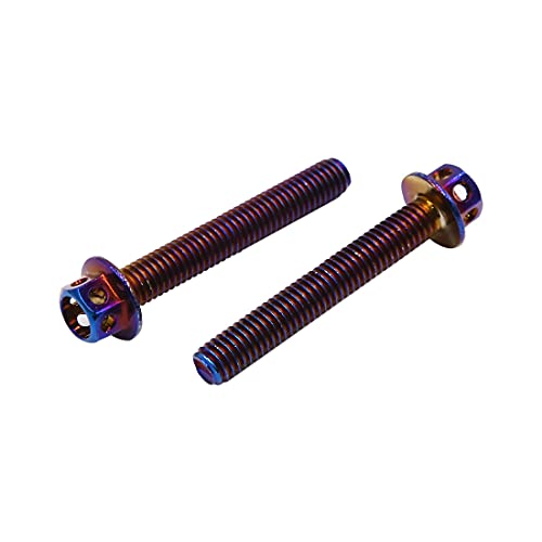 Vis de fixation M6 x 40 mm Sourcingmap en titane pour restaurer votre moto