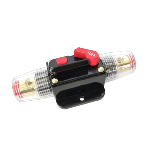 Disyuntor automotriz de 100A: evita fusibles quemados en tu sistema de audio 12V