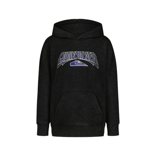 Image of Quiksilver Boys' Pullover Hoodie Sweatshirt, Soft & Comfortable Fleece, Front Pocket