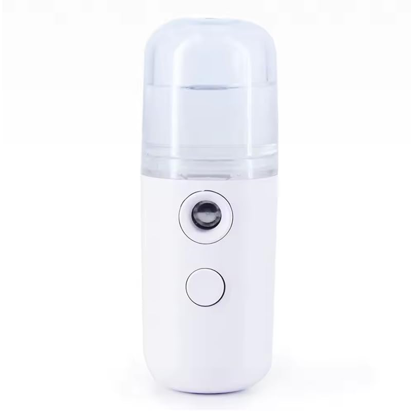 30ml Portable USB Nebulizer Nano Mist Facial Sprayer Face Steamer Humidifier Handy Skin Woman Timing Moisture Device-image-2