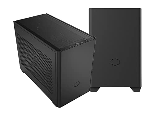 Image of Cooler Master NR200P SFF Small Form Factor Mini-ITX Case with Tempered Glass or Vented Panel Option, PCI Riser Cable, Triple-Slot GPU, Tool-Free and 360 Degree Accessibility