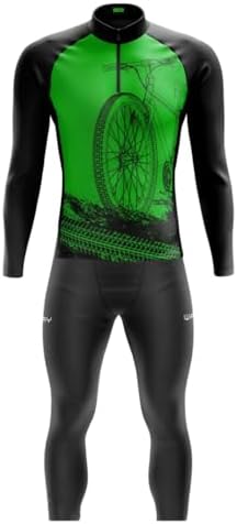 Conjunto Ciclismo Masculino Manga Longa + Calça Gel MPRO – Modelo...