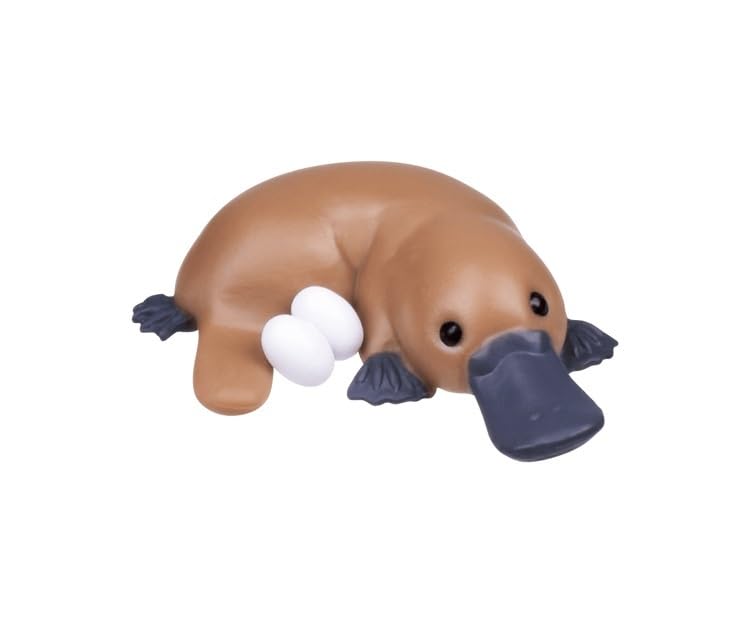 Amazon.co.jp: ガチャガチャ 不思議な生き物 カモノハシ フィギュア 卵