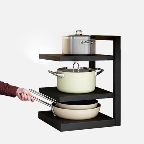 Zenithia Organisateur d'étagère sous l'évier à 3 Niveaux,Organisateur de Rangement sous l'évier,Support Bien rangé permettant de Gagner de l'espace,pour la Cuisine à Domicile et la Salle de Bain