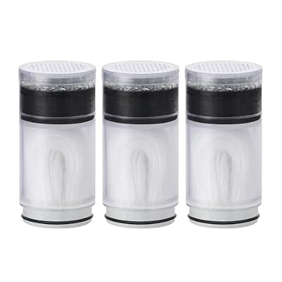 Waterdrop BFTF1 Replacement Filter for Waterdrop Skincare Faucet Filter 2.0 (WD-BFT1), Sink Filter Water Faucet for Skin, Reduces Chlorine, Scale Inhibition, Last to 9 Months (Pack of 3)