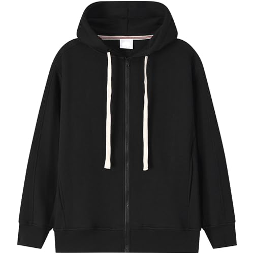 Sweat-shirt homme à demi-fermeture éclair noir pour le sport