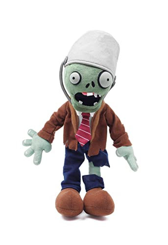 SAKAMI Pflanzen gegen Zombies - Eimer Zombie Plüsch Figur/Toy - 32cm...