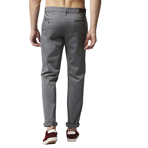 Image of Thomas Scott Men's | Solid | 4 Slant Pockets | Regular Fit | Premiun Cotton | Formal wear Trouser | Casual Chino | Pants for Men (Plus Size)