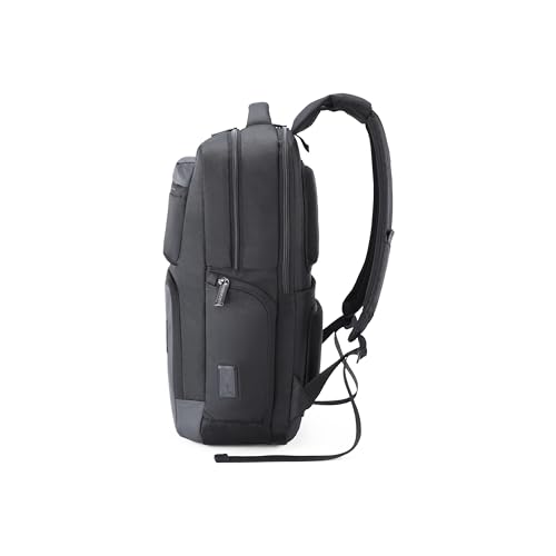 Image of American Tourister Zork Pro | 19 Ltrs | 2 Compartments | Ergonomic Padded Back Panel & Shoulder Straps | Executive Backpack | 1 Year International Warranty | Black