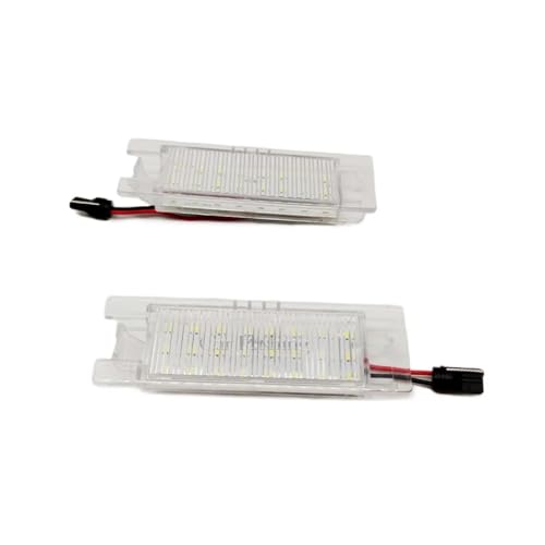 Luces de matrícula LED para Opel que evitan multas por falta de luz 5