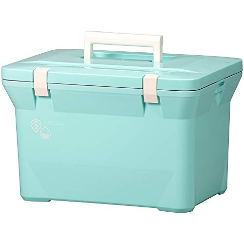 水色のクーラーボックス