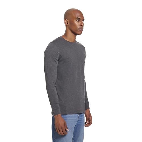 SupaSoft Apparel Personalized Long Sleeve Tshirt for Men Adult Custom Shirts Add Your Text Photo Premium Crewneck Tee4