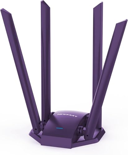 329 USB-Adapter mit bis zu 867 Mbit/s im leistungsstarken 5GHz Band 2026 510NEWFAST 1300Mbps WLAN Stick