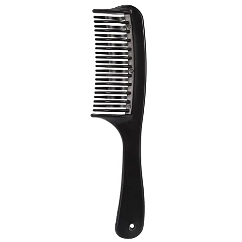 Peine doble para desenredar cabello rizado, negro, 2 unidades miniatura 6