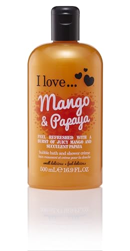 I Love. Mango & Papaya Bubble Bath And Shower Creme 500ml